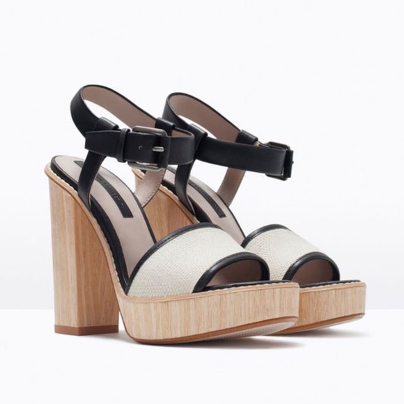 Zara Platform Sandal - Picture 2 of 8